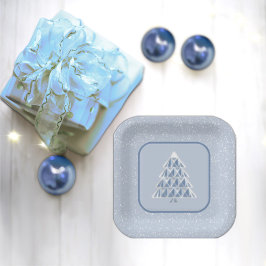 Joyoux Noel Blue Snow Paper Bord