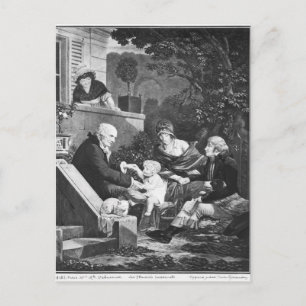Joys of a father, c.1797 briefkaart