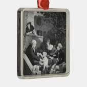 Joys of a father, c.1797 metalen ornament (Rechts)