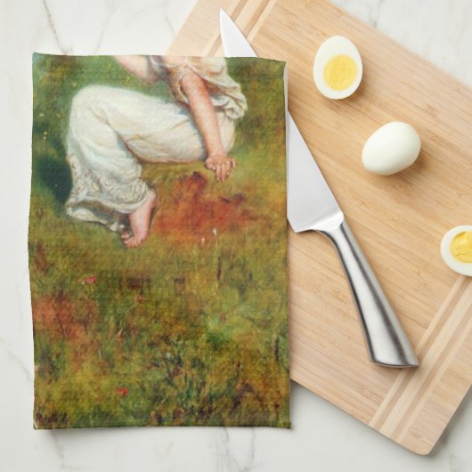 Joys of Spring (door John Collier) Theedoek (Quarter Fold)