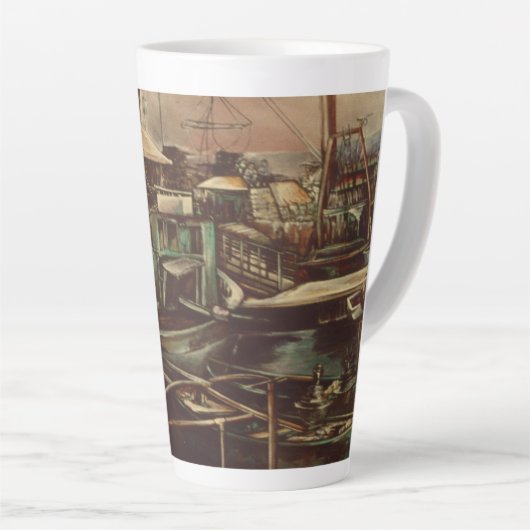 Joys van Jaffe Latte Mok (Rechterhoek)
