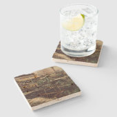 Joys van Jaffe Stenen Onderzetter (Zijkant)