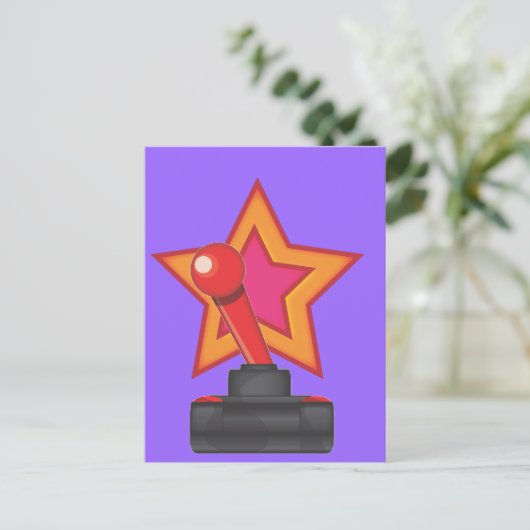 Joystick Briefkaart (Staand voorkant)