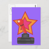 Joystick Briefkaart (Voorkant / Achterkant)