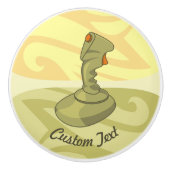 Joystick Ceramic Knob. Keramische Knop (Voorkant)