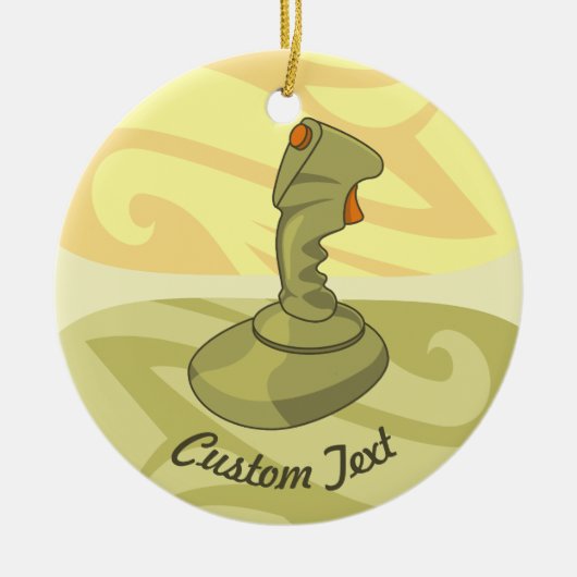Joystick Ceramic Ornament (Voorkant)