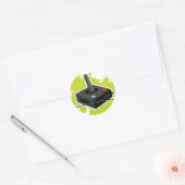 joystick ronde sticker (Envelop)