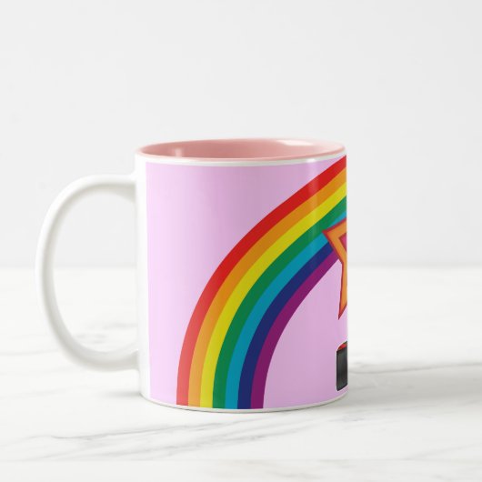 Joystick Tweekleurige Koffiemok (Links)