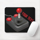 Joystick videospel old school retro muismat (Met muis)