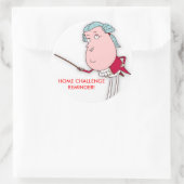 JOYTUNES HOME CHALLENGE HERINNERINGEN RONDE STICKER (Tas)