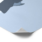 Joyully Jumping Dolphins Live Laugh Love Poster (Hoek)