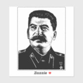 Jozef Stalin, USSR, CCCP, Sovjet-Unie, Communisme Sticker (Vel)