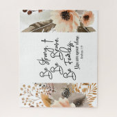 Jozua 19 Wees sterk, wees moedig Bijbelvers Legpuzzel (Verticaal)