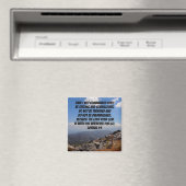 Jozua 1:9 Sterk en moedig Bijbelvers Magneet (Insitu (Vaatwasser))