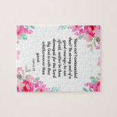 Jozua 1:9 Wees sterk en moedig Legpuzzel (Horizontaal)