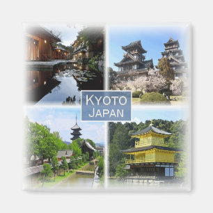 JP0016 Azië, Japan, Kyoto, koelkast Magneet