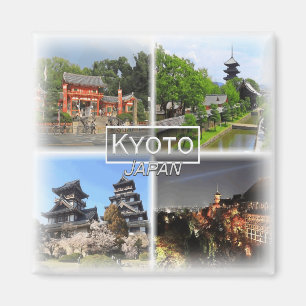 JP0017 Azië, Japan, Kyoto, koelkast Magneet