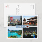 JP Japan - Tokio - Briefkaart (Voorkant / Achterkant)