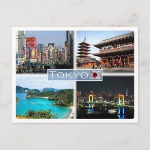 JP Japan - Tokio - Briefkaart