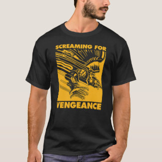 JP - Screaming voor Vengeance Gold Square Essentia T-shirt