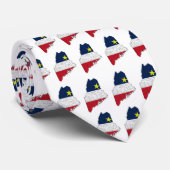 jpg acadien de conception de cravate du Maine, (Roulé)