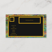 JP's Artsy Ware Specialty Business Card Template Visitekaartje (Voorkant)
