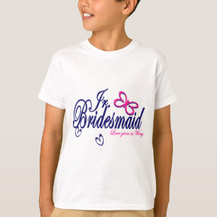 Jr. Bridesmaid/Butterfly Theme T-shirt