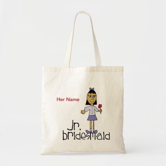 Jr. Bridesmaid Tote Bag (Voorkant)
