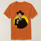 JR Ewing vous souhaite Dallas TShirt (Design devant)