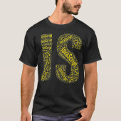 JS JavaScript Premium T-shirt (Voorkant)