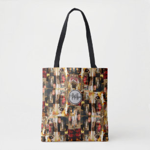 JS Sargent Famous Portrets Collage Monogram Draagtas