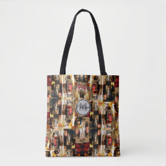 JS Sargent Famous Portrets Collage Monogram Draagtas