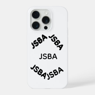 JSBA telefoonhoesje iPhone 15 Pro Hoesje