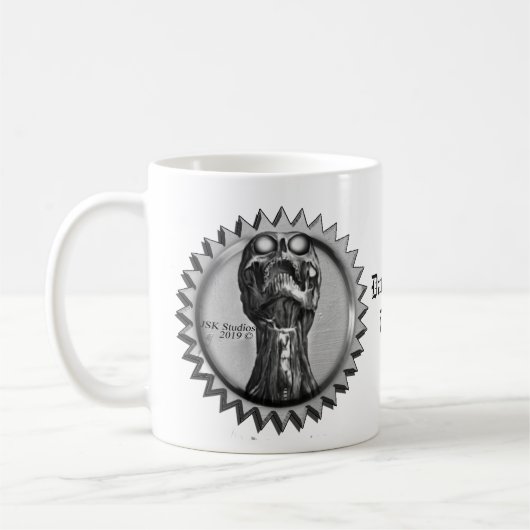 JSK Studios Zombie Emblem Coffee Mok (Links)