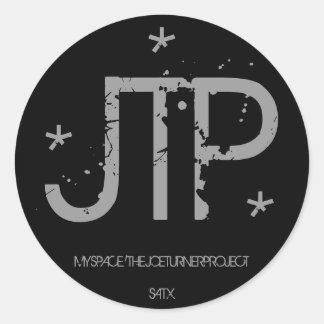 JTP, MYSPACE/THEJOETURNERPROJECT, SATX, *, * RONDE STICKER