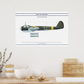 Ju 88 Load 3 Poster (Keuken)
