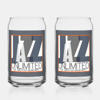 JU bierblikjes glazen