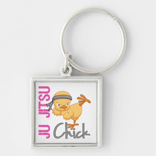 Ju Jitsu Chick Sleutelhanger (Voorkant)