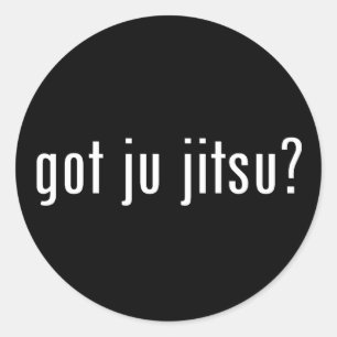 ju jitsu ? ronde sticker