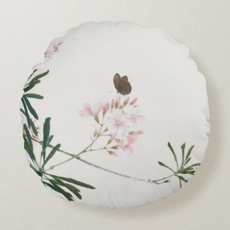 Ju Lian Fine Art Natuurprintcollectie Rond Kussen