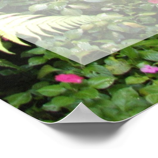 Juan 4:13 con Cascada Poster (Hoek)