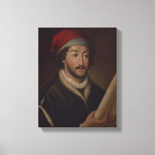 Juan de la Cosa Canvas Afdruk