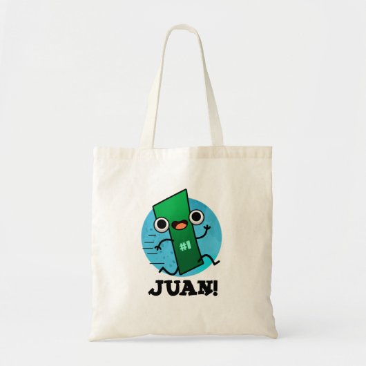 Juan Grappig Mexicaans Nummer Een Pun Tote Bag (Voorkant)