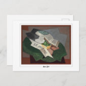 Juan Gris #105 - Carte postale Art (Devant / Derrière)