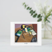 Juan Gris #12 - Carte postale d'art fin (Debout devant)