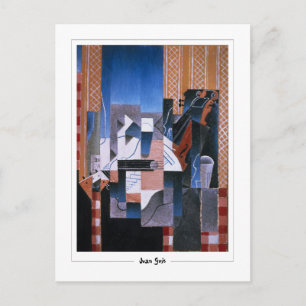 Juan Gris #156 - Carte postale d'art fin