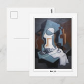 Juan Gris #169 - Carte postale d'art fin (Devant / Derrière)