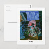 Juan Gris #219 - Carte postale d'art fin (Devant / Derrière)