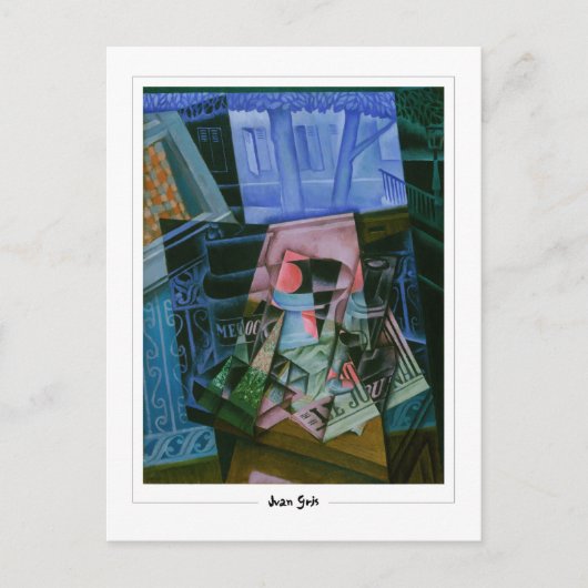 Juan Gris #219 - Carte postale d'art fin (Devant)