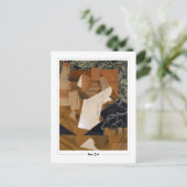 Juan Gris #225 - Carte postale d'art fin (Debout devant)